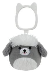 Squishmallows Klíčenka Šedobílý pes - Arnold 9 cm Squishmallows Klíčenka Šedobílý pes - Arnold 9 cm