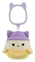 Squishmallows Klíčenka Banán s kočičí čepicí - Junie 9 cm - Peněženky a klíčenky Squishmallows Klíčenka Banán s kočičí čepicí - Junie 9 cm