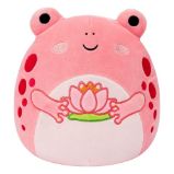 Squishmallows Růžová žába s leknínem - Lonina 20 cm Squishmallows Růžová žába s leknínem - Lonina 20 cm