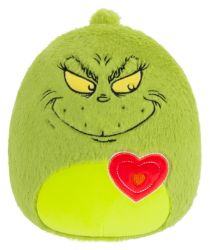 Squishmallows Fuzzamallows Grinch - Grinch se srdíčkem 20 cm Squishmallows Fuzzamallows Grinch - Grinch se srdíčkem 20 cm