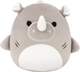 Squishmallows Šedý žraločí nosorožec - Bruno 20 cm - Plyšové hračky Squishmallows Šedý žraločí nosorožec - Bruno 20 cm