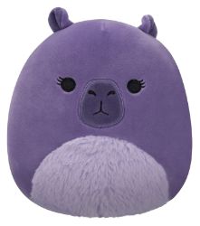 Squishmallows Fialová kapybara - Debra 13 cm