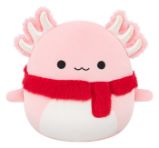 Squishmallows Růžový axolotl s šálou - Archie 30 cm - Plyšové hračky Squishmallows Růžový axolotl s šálou - Archie 30 cm