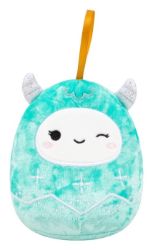 Squishmallows Vánoční ozdoba Yetti - Yollie 10 cm - Plyšové hračky Squishmallows Vánoční ozdoba Yetti - Yollie 10 cm