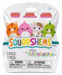 Squishmallows Squooshems Mystery antistres figurka - Core Squad 6 cm - Plyšové hračky Squishmallows Mystery antistres figurka Core Squad