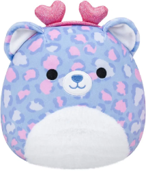 Squishmallows Fialový leopard - Noam 20 cm Squishmallows Fialový leopard - Noam 20 cm