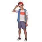 Dětský kostým Pokemon Ash 4-6 let Dětský kostým Pokemon Ash 4-6 let