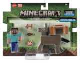 Figurka - Minecraft - Steve & Donkey - 8 cm