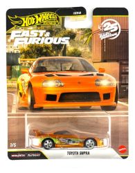 Angličák Hot Wheels premium Fast & Furious Toyota Supra