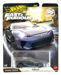 Angličák Hot Wheels premium Fast & Furious Lexus LFA - Auta, letadla, lodě, vláčky Angličák Hot Wheels premium Fast & Furious Lexus LFA