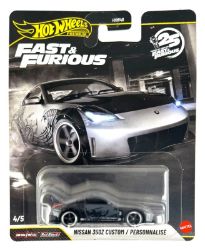 Angličák Hot Wheels premium Fast & Furious Nissan 350Z