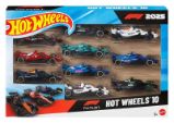 Hot Wheels sada Formule 10 ks - Auta, letadla, lodě, vláčky Hot Wheels sada Formule 10 ks
