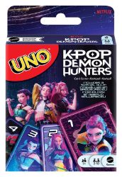 UNO K-pop - Lovkyně démonů - Karetní hry UNO UNO KPop Demon Hunters