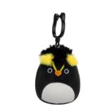 Squishmallows Klíčenka Tučňák skalní Lockwood - Plyšové hračky Squishmallows Klíčenka Tučňák skalní Lockwood