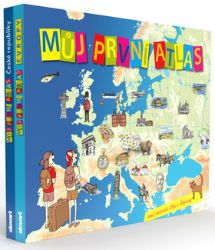 Můj první atlas - BOX 2 knihy Můj první atlas - BOX 2 knihy