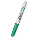 Permanentní popisovač Sharpie Metallic výběr barev zelená
