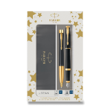Parker Urban Matt Black GT - sada plnicí pero a kuličkové pero - Kancelářské potřeby Parker Urban Matt Black GT sada plnicí pero a kuličková tužka
