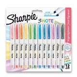 Popisovač Sharpie S-Note - 12 barev