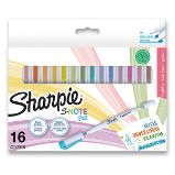 Popisovač Sharpie S-Note Duo - souprava, 16 barev - Fixy Popisovač Sharpie S-Note Duo souprava, 16 barev