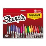 Permanentní popisovač Sharpie SE Red - sada 18 barev