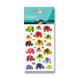 Samolepky Maildor 3D Cooky - Sloni Samolepky Maildor 3D Cooky - Sloni