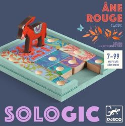 DJECO Sologic Hra Červený oslík - Logické hry Sologic - Červený osel
