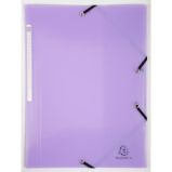 Exacompta Pastel PP Spisové desky s gumičkou A4 - fialové Exacompta Pastel PP Spisové desky s gumičkou A4 - fialové