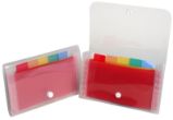 Crystal taška na dokumenty 180 x 110 mm PP - transparentní 6 kapes - Archivace, boxy a pořadače Crystal taška na dokumenty 180 x 110 mm PP - transparentní 6 kapes