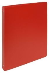 Pořadač 4 kroužek A4 40 mm 268 x 320 mm - červený rozšířený