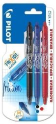 PILOT FriXion Clicker 07, BL 1ks modrá/červená/černá PILOT FriXion Clicker 07, BL 1ks modrá/červená/černá
