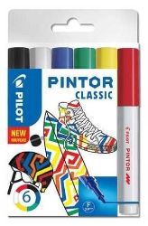 PILOT Pintor Fine Sada akrylových popisovačů 0,9-1,5mm - Classic 6 ks PILOT Pintor Fine Sada akrylových popisovačů 0,9-1,5mm - Classic 6 ks