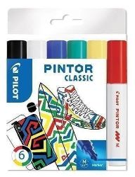PILOT Pintor Medium Sada akrylových popisovačů 1,5-2,2mm - Classic 6 ks - Školní potřeby PILOT Pintor Medium Sada akrylových popisovačů 1,5-2,2mm - Classic 6 ks