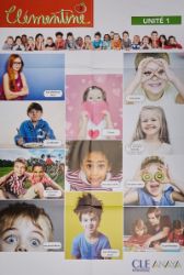 Clémentine 2 - Niveau A1.1 - Pack de 6 Posters - kolektiv autorů - Home deco Clémentine 2 - Niveau A1.1 - Pack de 6 Posters