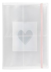 Album na kartičky A5 K-POP s gumou 160 karet