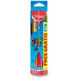 Pastelky Maped Color'Peps - 12 barev + ořezávátko