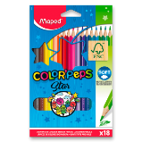Pastelky Maped Color'Peps - 18 barev - Pastelky Pastelky Maped Color'Peps 18 barev