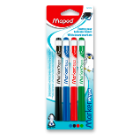 Popisovač Maped Marker'Peps - 4 barvy Popisovač Maped Marker'Peps - 4 barvy