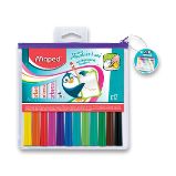 Popisovač Maped WB Fun Colours - 12 barev - Štětce, pastelky, fixy Popisovač Maped WB Fun Colours 12 barev