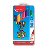 Pastelky Maped Color'Peps Metal Box - 12 barev