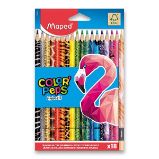 Pastelky Maped Color'Peps Animals 18 barev