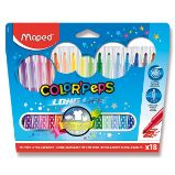 Dětské fixy Maped Color'Peps Long Life - 18 barev Dětské fixy Maped Color'Peps Long Life - 18 barev