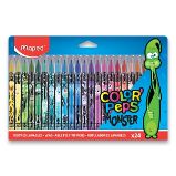 Dětské fixy Maped Color'Peps Monster - 24 barev - Fixy Dětské fixy Maped Color'Peps Monster 24 barev