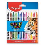 Dětské fixy Maped Color'Peps Animals - 12 barev - Fixy Dětské fixy Maped Color'Peps Animals 12 barev