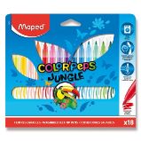 Dětské fixy Maped Color'Peps Jungle - 18 barev