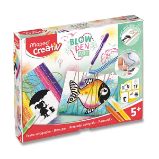 Sada Maped Creativ Blowpen String'Art Foukací pero 6 barev Sada Maped Creativ Blowpen String'Art Foukací pero 6 barev