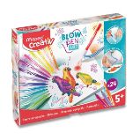 Kreativní sada Maped Creativ Blowpen Art Foukací pero - 24 barev Kreativní sada Maped Creativ Blowpen Art Foukací pero - 24 barev