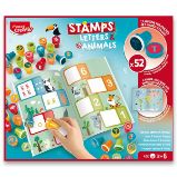 Sada Maped Creativ Stamps Alphabet & Animals - 26 + 26 ks razítek - Experimentální sady Sada Maped creativ Stamps Alphabet & Animals 26 + 26 ks razítek