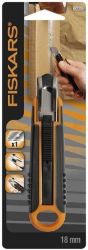 Fiskars Nůž s automatickým zasouváním 18 mm - Nůžky Fiskars Nůž s automatickým zasouváním 18 mm