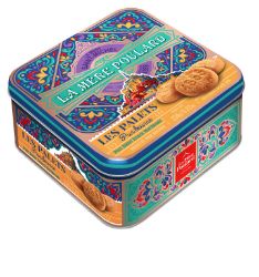 La Mére Poulard Mythique Pure Butter French Shortbread plech 250g - Čaje, káva, čokoláda La Mére Poulard Mythique Pure Butter French Shortbread plech 250g
