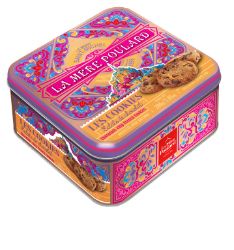 La Mére Poulard Mythique Collector Cookies with chocolate chips plech 200g - Čaje, káva, čokoláda La Mére Poulard Mythique Collector Cookies with chocolate chips plech 200g